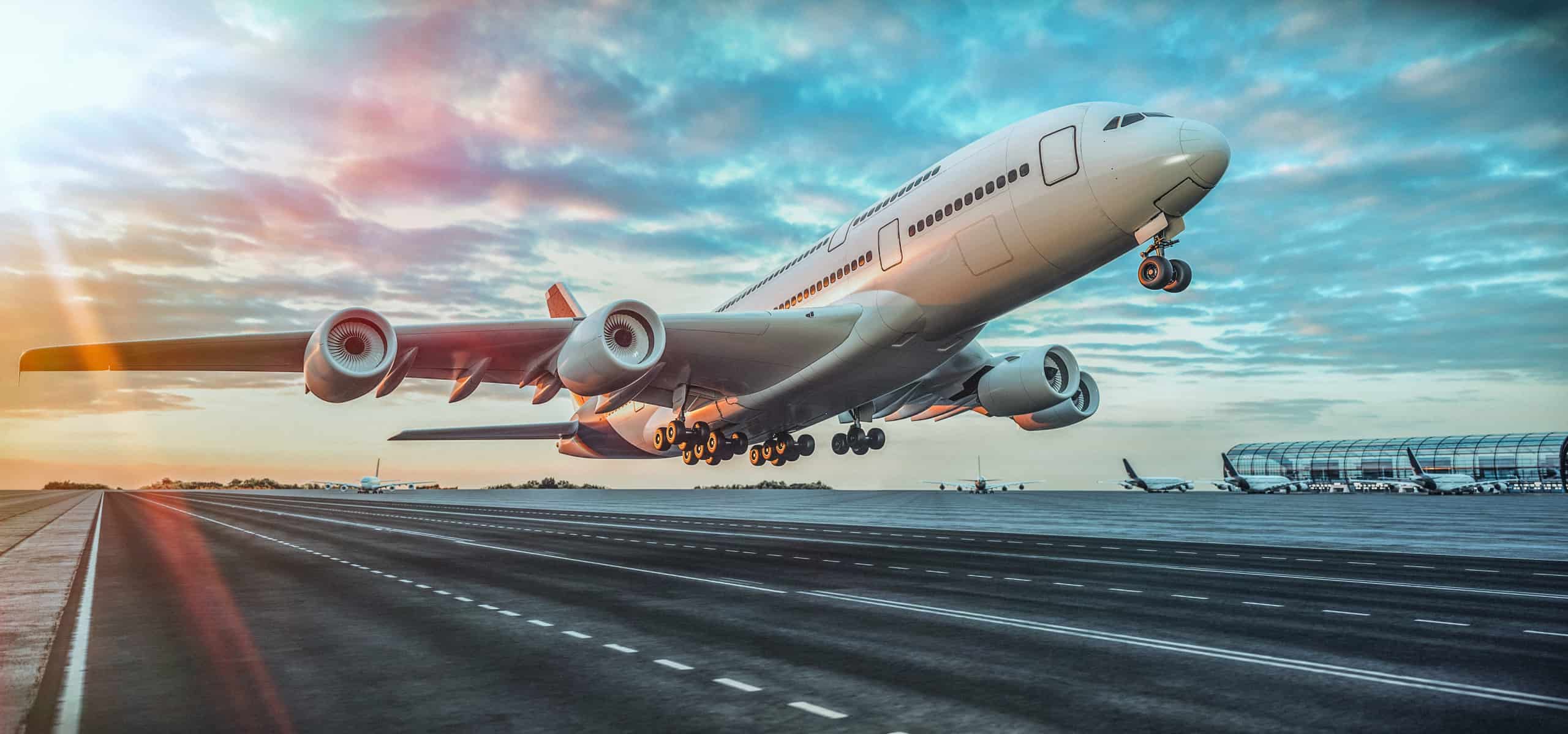 Jet Taking Flight
